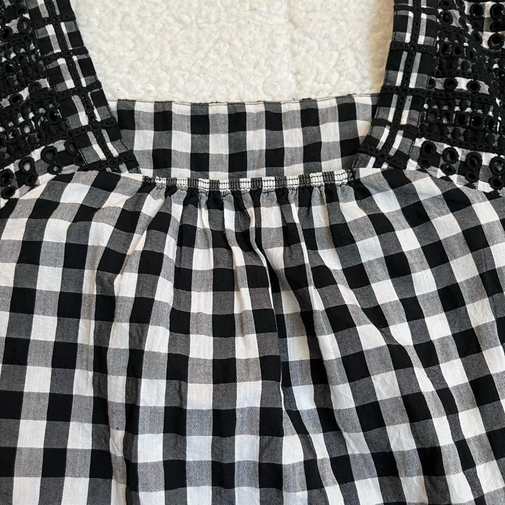 J.Crew gingham check sleeveless top - Picture 10 of 12